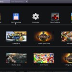 BlueStacks - меню эмулятора