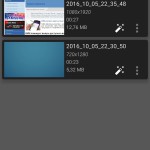 Просмотр галереи в программе AZ Screen Recorder - No Root