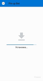 Pin Up установка приложения шаг 3
